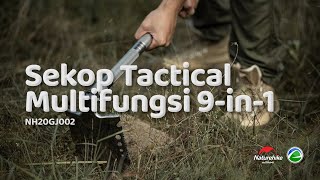 Sekop Tactical Multifungsi 9-in-1 (NH20GJ002) | REVIEW