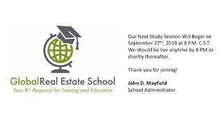 Global real estate school study session
