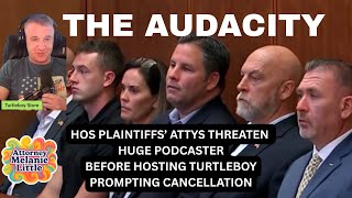 BREAKING: Threats by Attys Prompt TimCast Turtleboy Cancellation Causing Social Media Firestorm💥