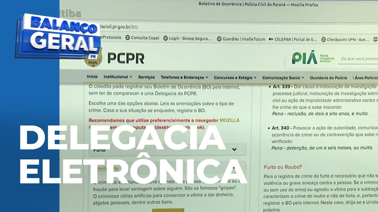 Fazer B.O. Pela Internet é Mais Fácil E Rápido - YouTube