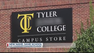 Tyler Junior College Considers Changing School Name