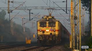 15 in 1 Diesel & Electric Train on Bengaluru - Mangaluru / Hubballi Line | Morning Heavy Traffic Jam