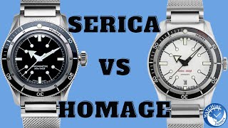 Serica 5303 side by side its Homage IX&DAO Ipose - Which is better?