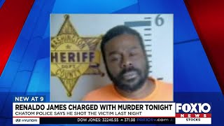 Renaldo James charged in Chatom for murder