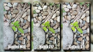 Xiaomi MI6 vs Nubia Z17 vs Galaxy S7 Camera Test: Disappointed! [4K]