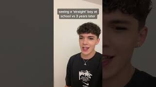 'Straight' Boy in School vs 5 Years Later #straightboys