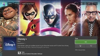 How to download Disney + on Xbox One | Xbox One S | Xbox One X | Disney Plus Streaming