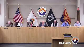 Show Low City Council Meeting for 1-21-25