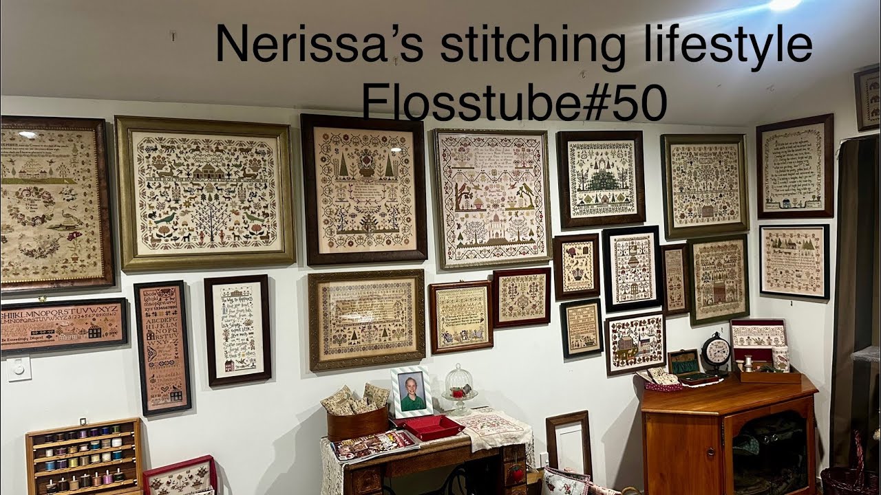 Flosstube 50 Sampler Works In Progress Youtube