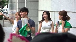 [15.09.11] KBS 한글날 특집 안녕! 우리말 콘서트 - 크레용팝 (Crayon Pop) 출근길 직캠