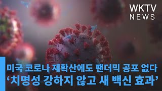 미국 코로나 재확산에도 팬더믹 공포 없다 ‘치명성 강하지 않고 새 백신 효과’