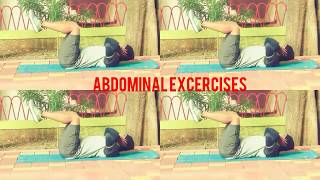 Abdominal exercise for a flat stomach