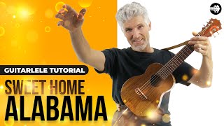 Sweet Home Alabama Lick | Guitarlele Tutorial Video