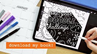 Download My One Year Doodle Challenge Book!