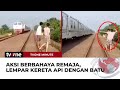 Diduga Gabut, Remaja Nekat Lempari Kereta Api yang Melintas dengan Batu | tvOne Minute