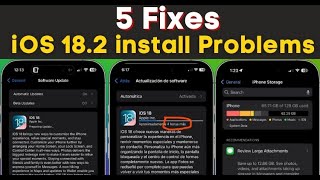 iOS 18.2.1 install Problems/ issues (Fixed - Latest)