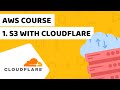 AWS course 1: How to host website on S3 with Cloudflare tutorial