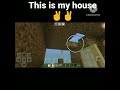 mine craft my house 1 subscribe chaiye please 😥😥 #shortsfeed #shorts #viral #trending