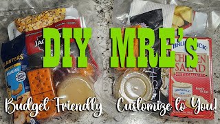 MRE's on a Budget ~ Make Your own Emergency Food Packs