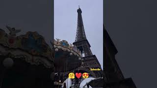 ❤️😍Tour Eiffel Paris #travel #shorts #short