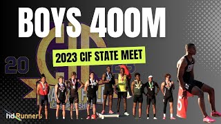 2023 TF - CIF State - 400 (Boys)