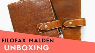 2018 Filofax | Malden Ochre | Unboxing