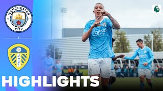 Man City vs Leeds United | Highlights | U18 Premier League 23-09-2023