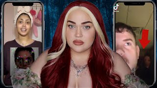 34 TERRIFYING TikToks I NEVER Should Have Watched Alone... The Scary Side of TikTok | Loey Lane