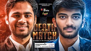 Gukesh D vs Arjun Erigaisi | Death Match 2.0 | ChessBase India Originals | at Dreamhack, Hyderabad