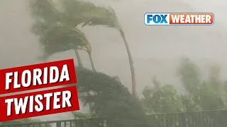 മിൽട്ടണിന് മുന്നിൽ ഫ്ലോറിഡ അയൽപക്കത്തെ ചുഴലിക്കാറ്റ് ആഞ്ഞടിച്ചു