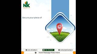 Residential Plot available for sell at Anand Bakrol Road, Anand