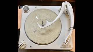 Magnavox Micromatic Collaro Record Player Replacement in White 600 series for sale on eBay