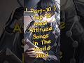 Top 10 Attitude Songs In The World PART-10🔥👿#shorts #top10 #attitude #youtubeshorts #song #tubetop10