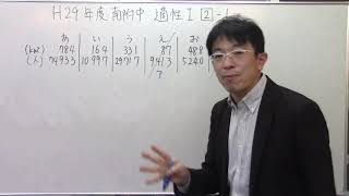 平成29年度南附中（横浜市立南高等学校附属中）適性検査Ⅰ-2-1