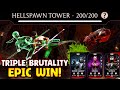 MK Mobile. Triple Brutality in Fatal Hellspawn Tower Battle 200. This Tower DIDN'T DISAPPOINT!