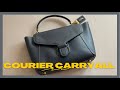 BAG REVIEW: Coach Courier Carryall in Midnight Navy better than Black! #GLAReviewsWhat #ByGliaza