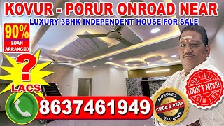 #hometour சென்னையில் சகல வசதிகளுடன் சொகுசு பங்களா போன்ற #3bhk தனிவீடு #chennai #kovur #foryou #a2z