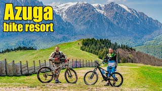 Ce te asteapta pe traseul de downhill din Azuga Bike Park?