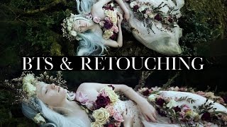 A DREAM IN SPRING PHOTOSHOOT | BTS \u0026 RETOUCHING TIMELAPSE