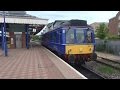 (HD) Chiltern Railways Class 121 'Bubble Car' 121020 at Aylesbury on ECS Moves. 15.7.15