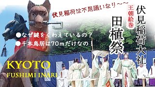 [Kyoto travel and histry] Fushimi Inari Torii corridor and Mystery of the Fox、Festival day