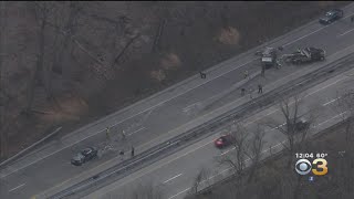 Violent Crash Shuts Down Part Of Route 1 In Delaware County