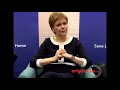 Nicola sturgeon likes my videos