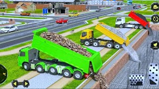 Village JCB Excavator Simulator - Offroad Construction Games 2024 - Android Gameplay