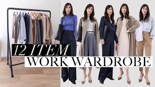 12 Item Workwear Wardrobe (Transitional Season Capsule) + Goelia Try-On [AD]