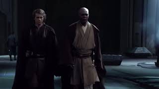 Anakin Tells Mace Windu About Palpatine (Revenge of the Sith)
