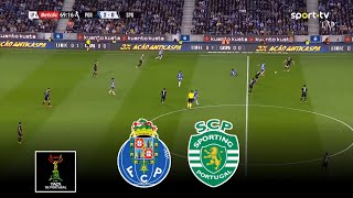 Efootball Pes 21 Gameplay |  Porto x Sporting (2-1) |  Final |  Taça de Portugal 2024