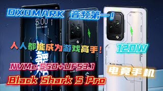 Black Shark 5 Pro 有了它人人都能成为游戏高手！音频行业最顶尖！