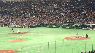 巨人対 MLB〜アクーニャJr. 大江からレフト前ヒット