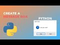 Create a Message Box in Python